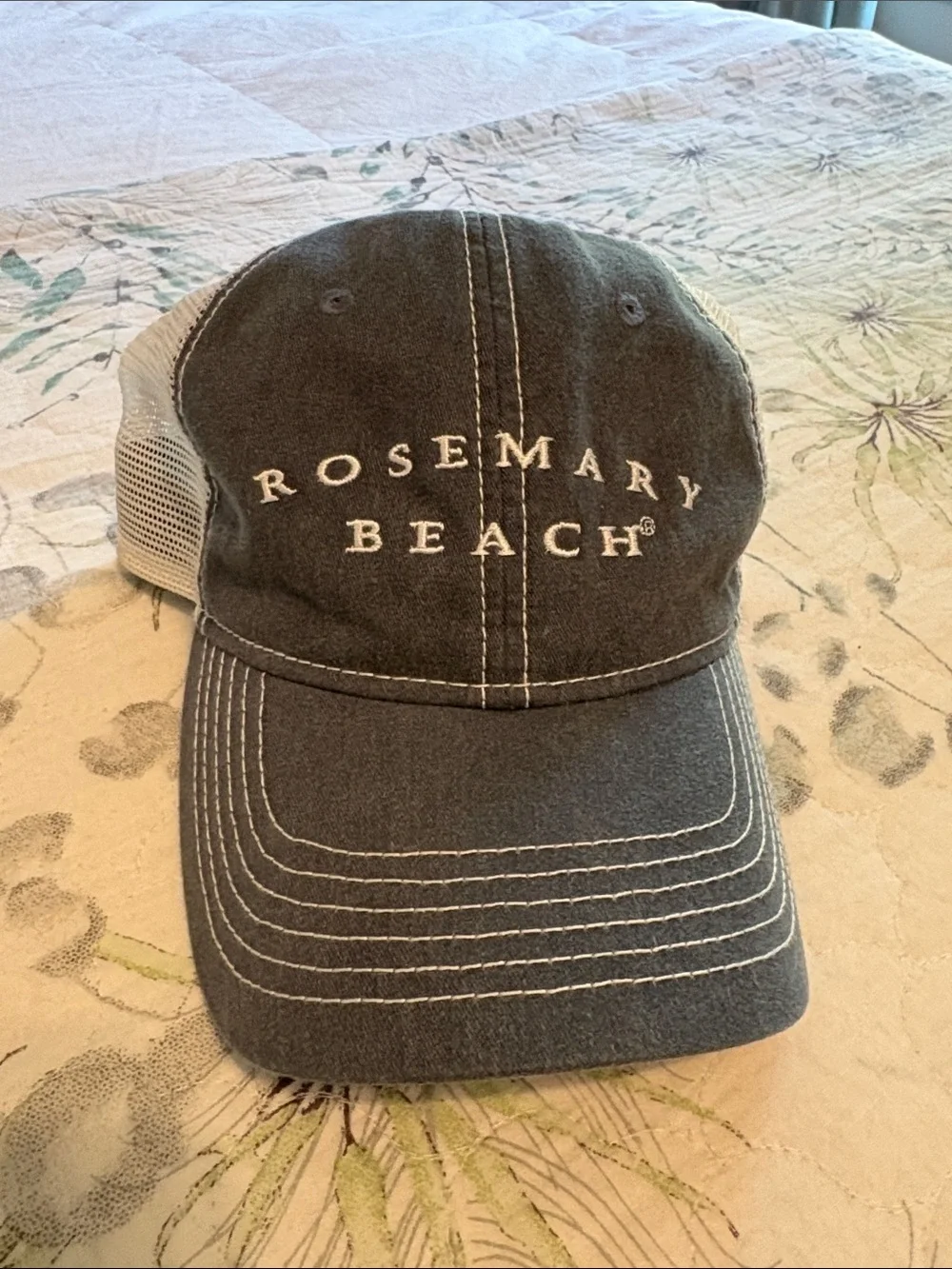 Rosemary Beach Embroidered Hat